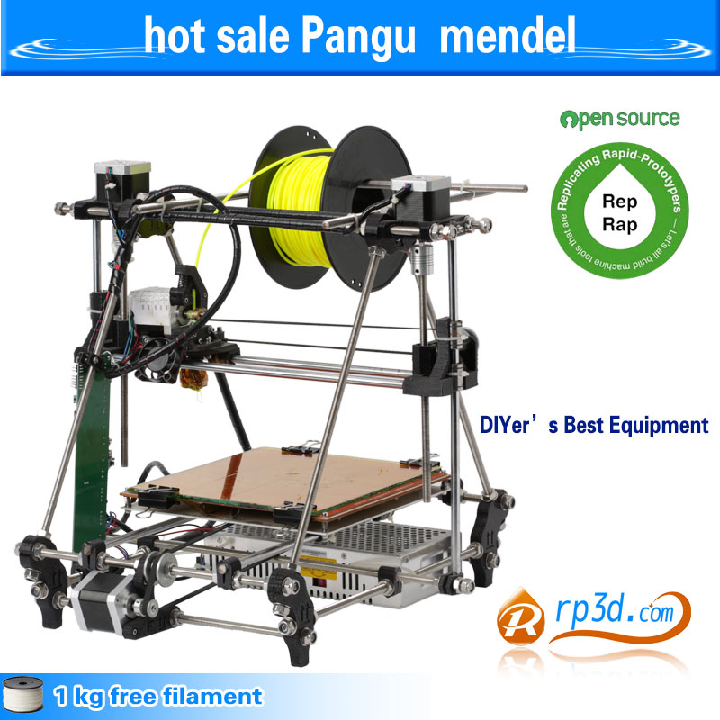 3D printer hot sale DIY kit Reprap Pangu Mendel Prusa