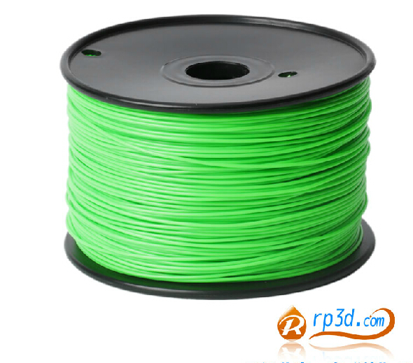 PLA Green color filament 3mm 1kg/spool for 3d Printer