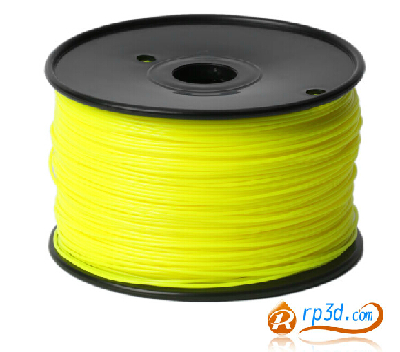 PLA Yellow color filament diameter 3mm 1kg/spool for 3d Print