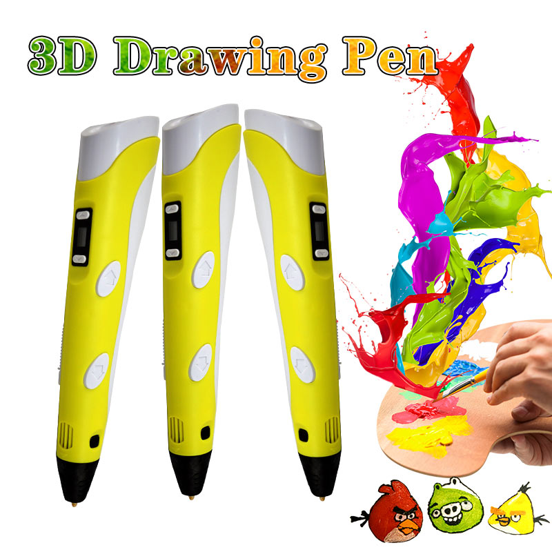 3D stereo Printing Pen With Filament For Designers Drawing art